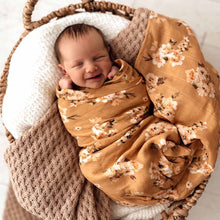 Load image into Gallery viewer, Snuggle Hunny Kids l GOLDEN WATTLE l Organic Muslin Wrap