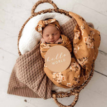 Load image into Gallery viewer, Snuggle Hunny Kids l GOLDEN WATTLE l Organic Muslin Wrap