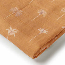 Load image into Gallery viewer, Snuggle Hunny Kids l BRONZE PALM l Organic Muslin Wrap