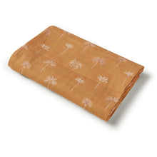 Load image into Gallery viewer, Snuggle Hunny Kids l BRONZE PALM l Organic Muslin Wrap