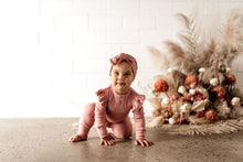Load image into Gallery viewer, Rose Growsuit - Organic Clothing by Snuggle Hunny Kids
