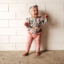 Load image into Gallery viewer, Rose Pants - Organic Clothing by Snuggle Hunny Kids