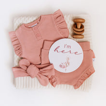 Load image into Gallery viewer, Rose High Waist Bloomers - Organic Clothing by Snuggle Hunny Kids