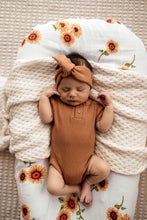 Load image into Gallery viewer, Chesnut Short Sleeve Bodysuit - Organic Clothing by Snuggle Hunny Kids