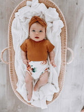 Load image into Gallery viewer, Chesnut Short Sleeve Bodysuit - Organic Clothing by Snuggle Hunny Kids