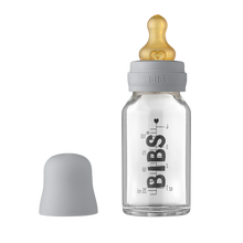 Load image into Gallery viewer, Bibs Baby Glass Bottle Set 110ml Cloud