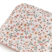 Load image into Gallery viewer, Spring Floral  | Baby Jersey Wrap & Topknot Set - Snuggle Hunny