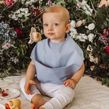 Load image into Gallery viewer, Sky l Snuggle Bib Waterproof - Snuggle Hunny Kids - Green Lily