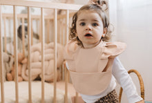 Load image into Gallery viewer, Nude l Snuggle Bib Waterproof - Snuggle Hunny Kids - Green Lily