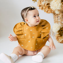 Load image into Gallery viewer, Sunrise Frill Snuggle Bib Waterproof - Snuggle Hunny Kids