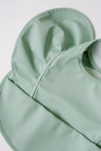 Load image into Gallery viewer, Sage Frill Snuggle Bib Waterproof - Snuggle Hunny Kids