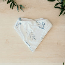 Load image into Gallery viewer, Wild Fern l Dribble Bandana Bib l Snuggle Hunny Kids - Green Lily