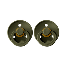 Load image into Gallery viewer, Bibs Dummies - SIZE 2 (Two Pack) - Green Lily