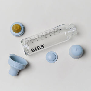 Bibs Baby Glass Bottle Set 225ml Dusty Lilac