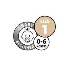 Load image into Gallery viewer, Bibs Dummies - SIZE 1 (Two Pack) - Green Lily