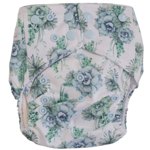 Load image into Gallery viewer, Boho Babes OSFM - Blue Succulent - Green Lily