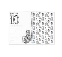 Load image into Gallery viewer, The Monochrome Birthday Book - Green Lily