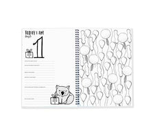 Load image into Gallery viewer, The Monochrome Birthday Book - Green Lily