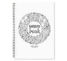 Load image into Gallery viewer, The Monochrome Birthday Book - Green Lily