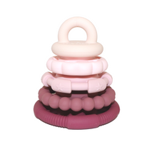 Load image into Gallery viewer, Jellystone Rainbow Stacker & Teething Toy