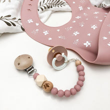Load image into Gallery viewer, Floral Rose - Elements Silicone Dummy Holder (preorder eta feb) - Green Lily