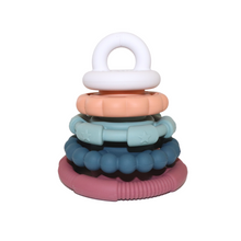 Load image into Gallery viewer, Jellystone Rainbow Stacker & Teething Toy