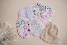 Load image into Gallery viewer, Re-usable Breast Pads - DUSTY FLORAL - My Little Gumnut