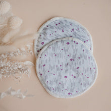 Load image into Gallery viewer, Re-usable Breast Pads - IRIS POSY - My Little Gumnut

