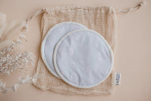 Load image into Gallery viewer, Re-usable Breast Pads - SKY BLOOM - My Little Gumnut