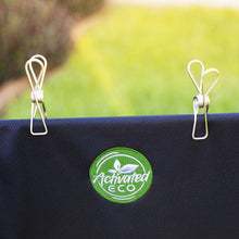 Load image into Gallery viewer, Stainless Steel Infinity Clothes Pegs 100 Pack - Green Lily