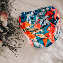 Load image into Gallery viewer, My Little Gumnut - URBAN JUNGLE - swimming nappy (3-18months) - Green Lily