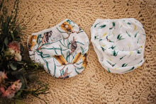 Load image into Gallery viewer, My Little Gumnut - BANKSIA - swimming nappy (18-36months) - Green Lily