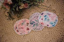 Load image into Gallery viewer, REUSABLE BREASTPADS 3 PAIRS (ASSORTED PATTERNS) - My Little Gumnut - Green Lily