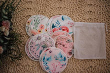 Load image into Gallery viewer, REUSABLE BREAST PADS 5 PAIRS (ASSORTED PATTERNS) - My Little Gumnut - Green Lily