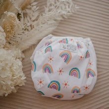 Load image into Gallery viewer, My Little Gumnut - PASTEL RAINBOW - swimming nappy (18-36months)