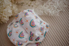 Load image into Gallery viewer, My Little Gumnut - PASTEL RAINBOW - swimming nappy (18-36months)