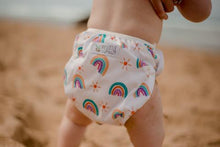 Load image into Gallery viewer, My Little Gumnut - PASTEL RAINBOW - swimming nappy (18-36months)