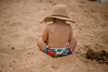 Load image into Gallery viewer, My Little Gumnut - URBAN JUNGLE - swimming nappy (3-18months)