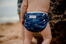 Load image into Gallery viewer, My Little Gumnut - BOHO NAVY - swimming nappy (18-36months)