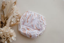 Load image into Gallery viewer, My Little Gumnut - EUCALYPTUS LEAF - swimming nappy (3-18months)