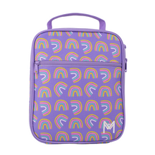 Load image into Gallery viewer, MontiiCo Large Insulated Lunch Bag - Rainbows