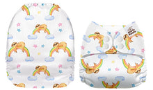 Load image into Gallery viewer, Mama Koala - Rainbow Sloths - Green Lily