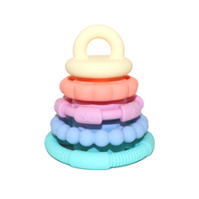 Load image into Gallery viewer, Jellystone Rainbow Stacker & Teething Toy