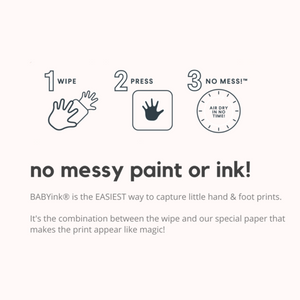 Inkless Print Kit - Baby Ink - Green Lily 