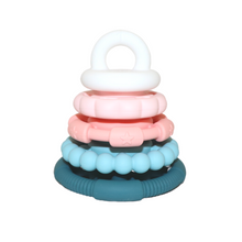 Load image into Gallery viewer, Jellystone Rainbow Stacker & Teething Toy
