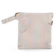 Load image into Gallery viewer, MEDIUM WET BAG - ROSEBUD PINSTRIPE - The Bebe Hive