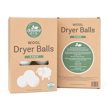 Load image into Gallery viewer, Wool Dryer Balls 6 Pack with Storage Pouch