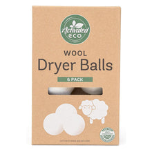 Load image into Gallery viewer, Wool Dryer Balls 6 Pack with Storage Pouch