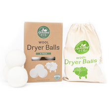Load image into Gallery viewer, Wool Dryer Balls 6 Pack with Storage Pouch