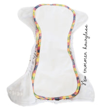 Load image into Gallery viewer, Bare Cub Soaker Set (hourglass & booster) - Green Lily